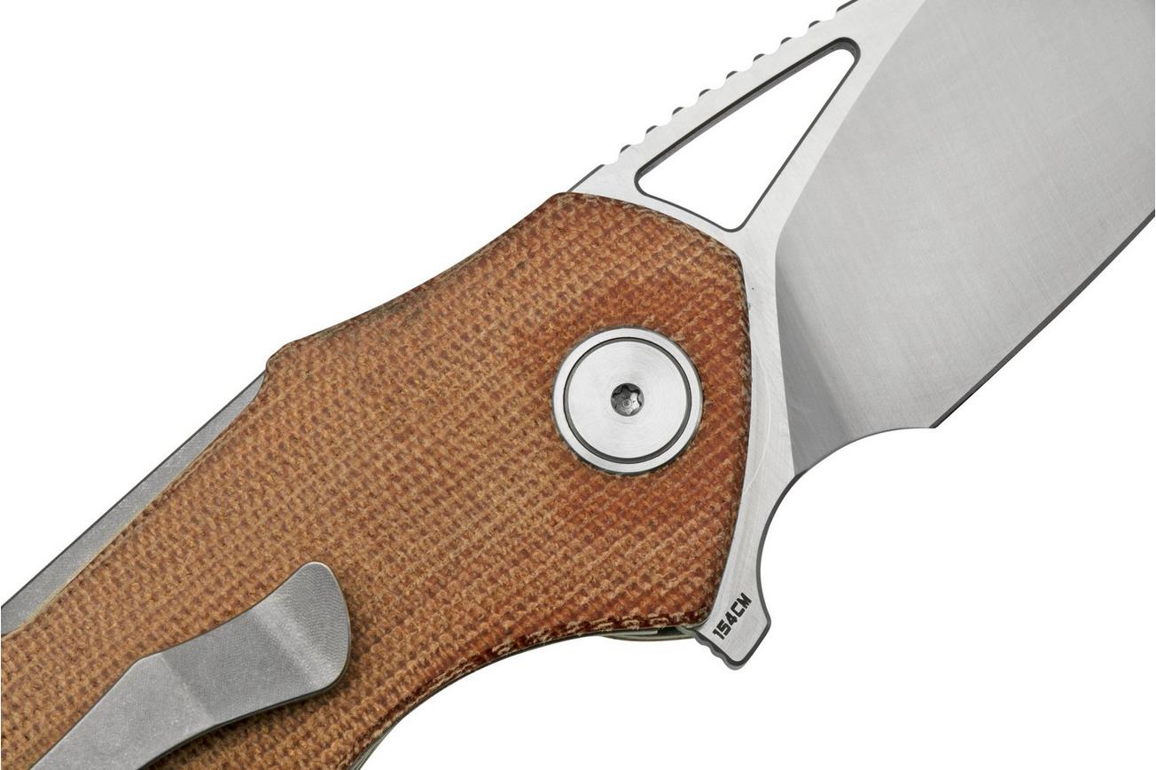 Bestech Riverstone BL03E Brown Micarta, zakmes