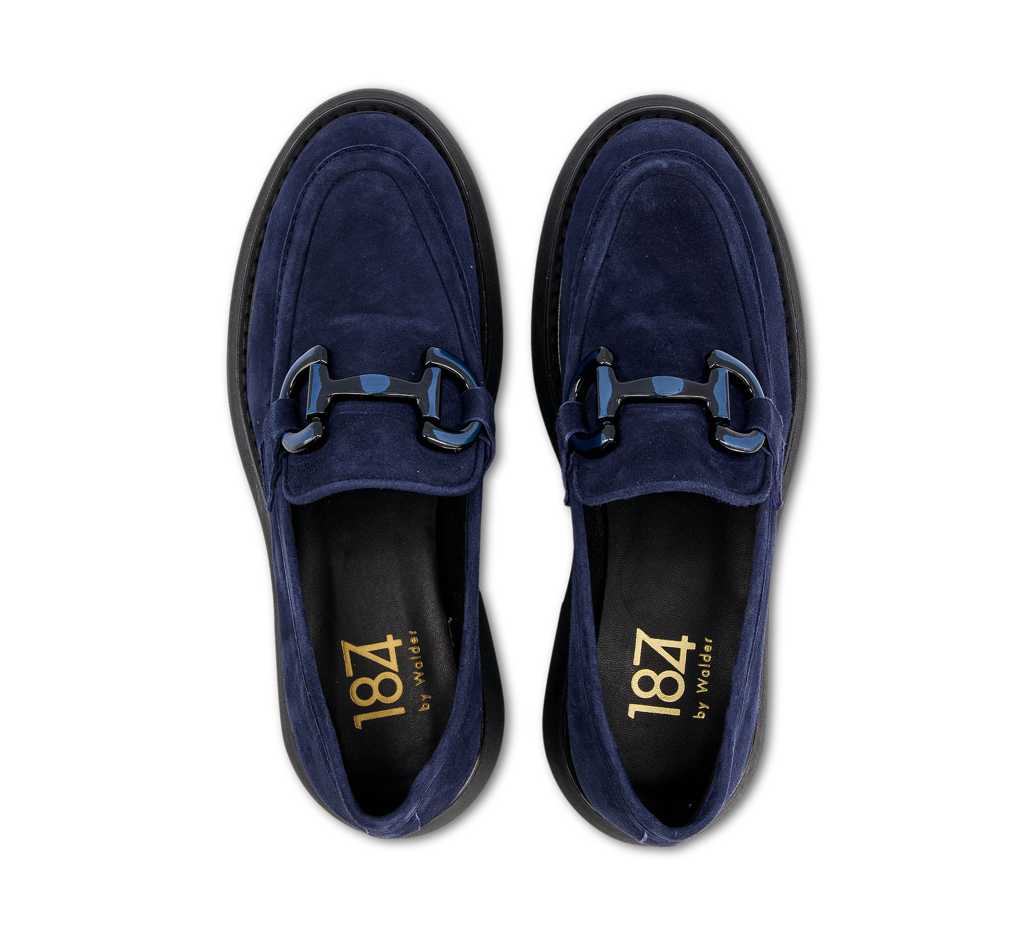 1874 by Walder Loafers & Mokassins blau