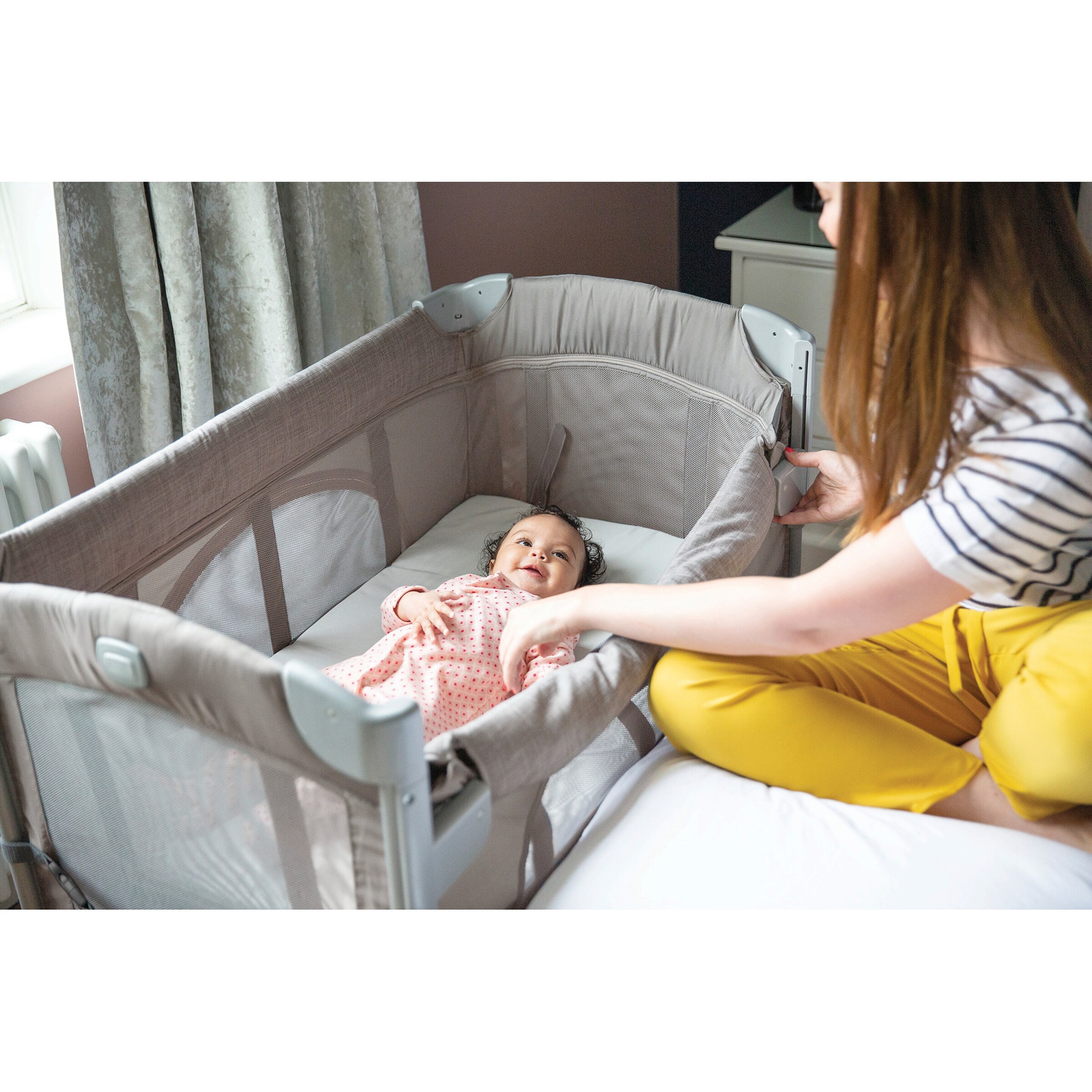 Joie Reisebett Kubbie Sleep foggy gray