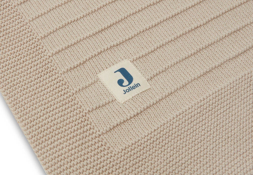 ledikantdeken Pure Knit Nougat