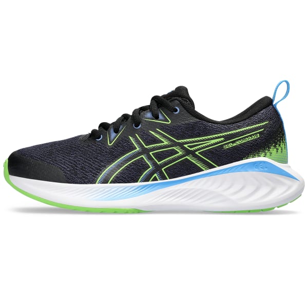 Chaussure running ASICS GEL-CUMULUS 25 GS BLACK/ELECTRIC LIME