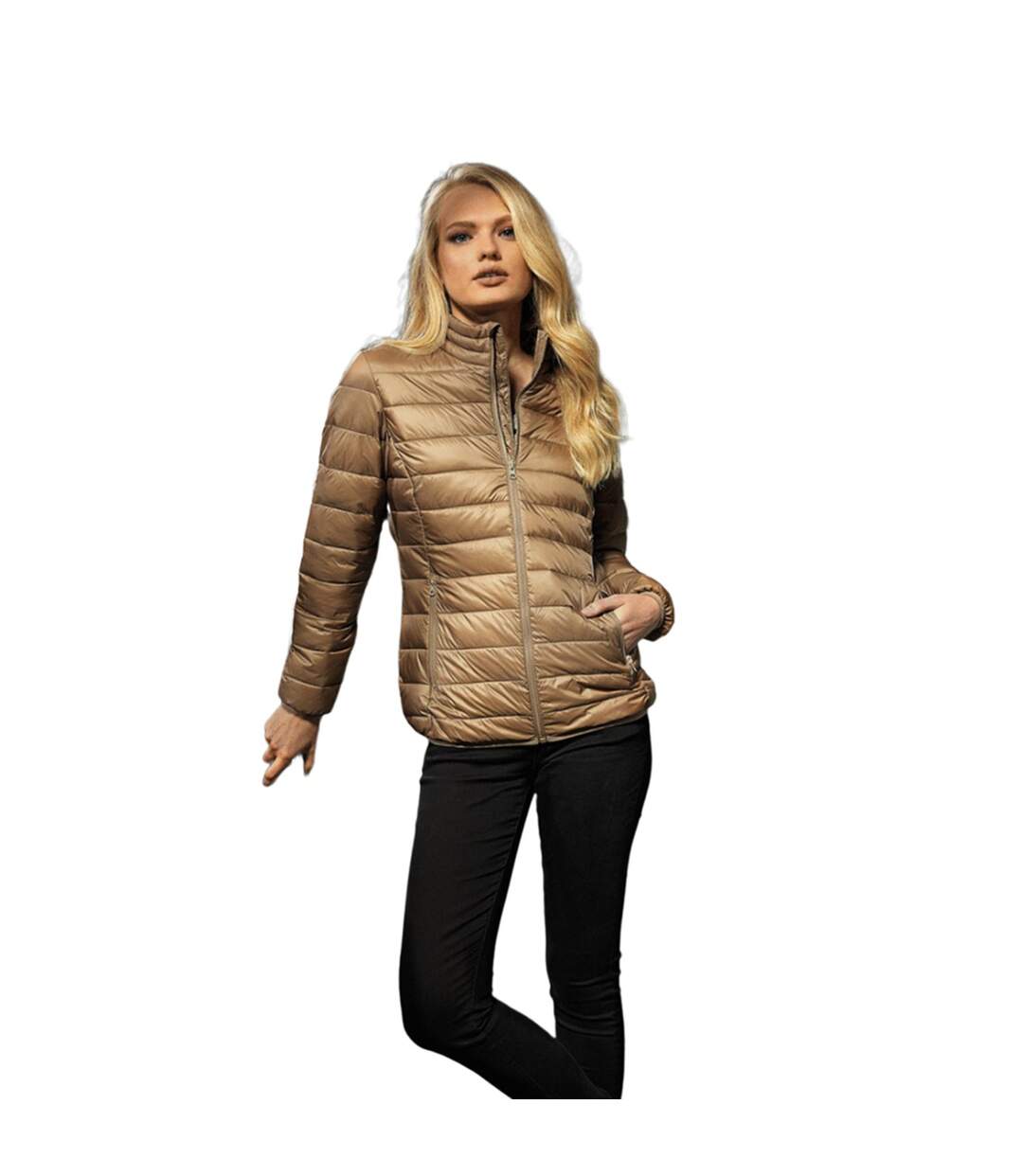 2786 - Doudoune matelassée TERRAIN - Femme (Kaki) - UTRW6283