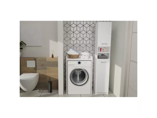 Marbela 1.0 étagère de salle de bains BLANC
