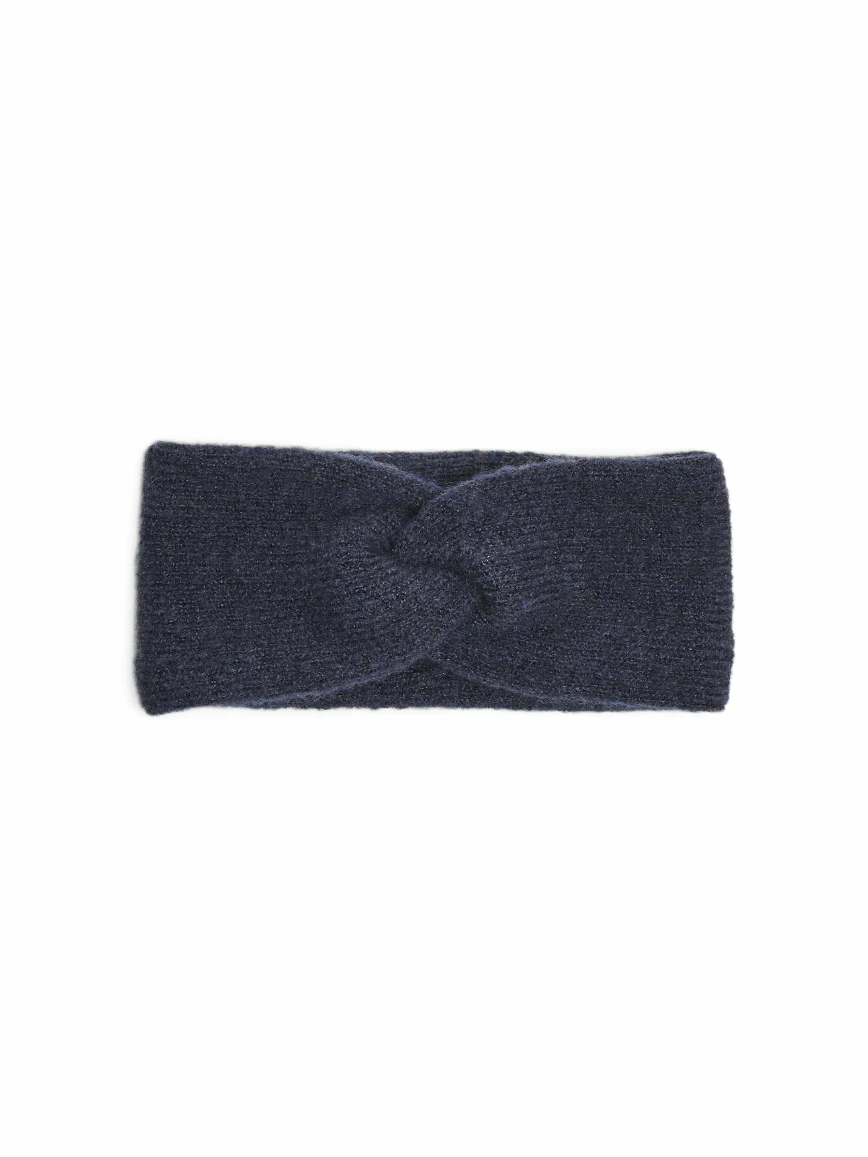PIECES Stirnband Dunkelblau Textil