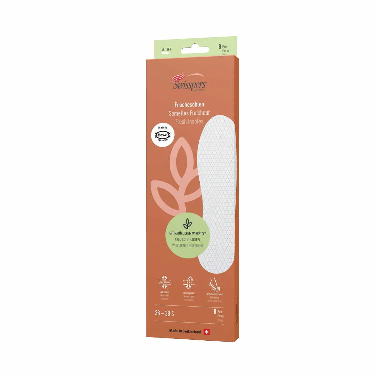 PEDAG Sohlen Weiss Synthetik  Frischesohlen (8-ER Pack)