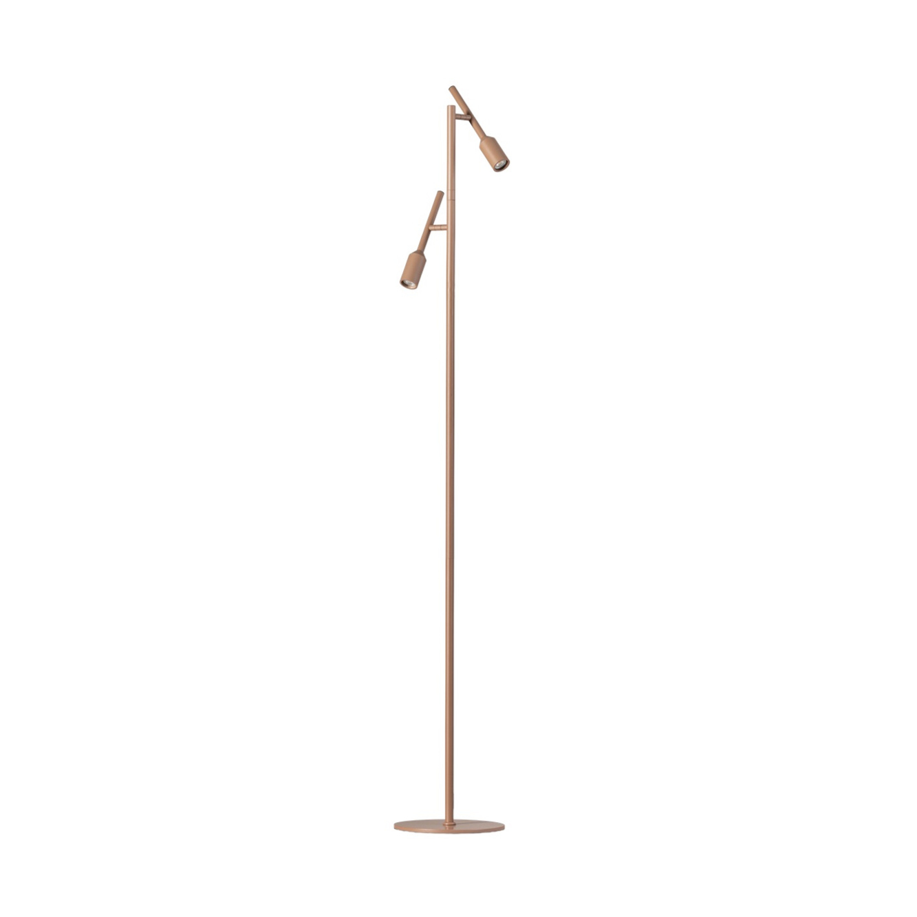 Vloerlamp Brian 2-lichts Mocha
