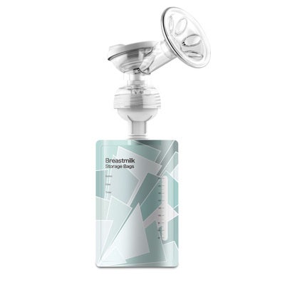 Lionelo Twee Go Elektrisk Dobbelbrystpumpe, Grey Concrete