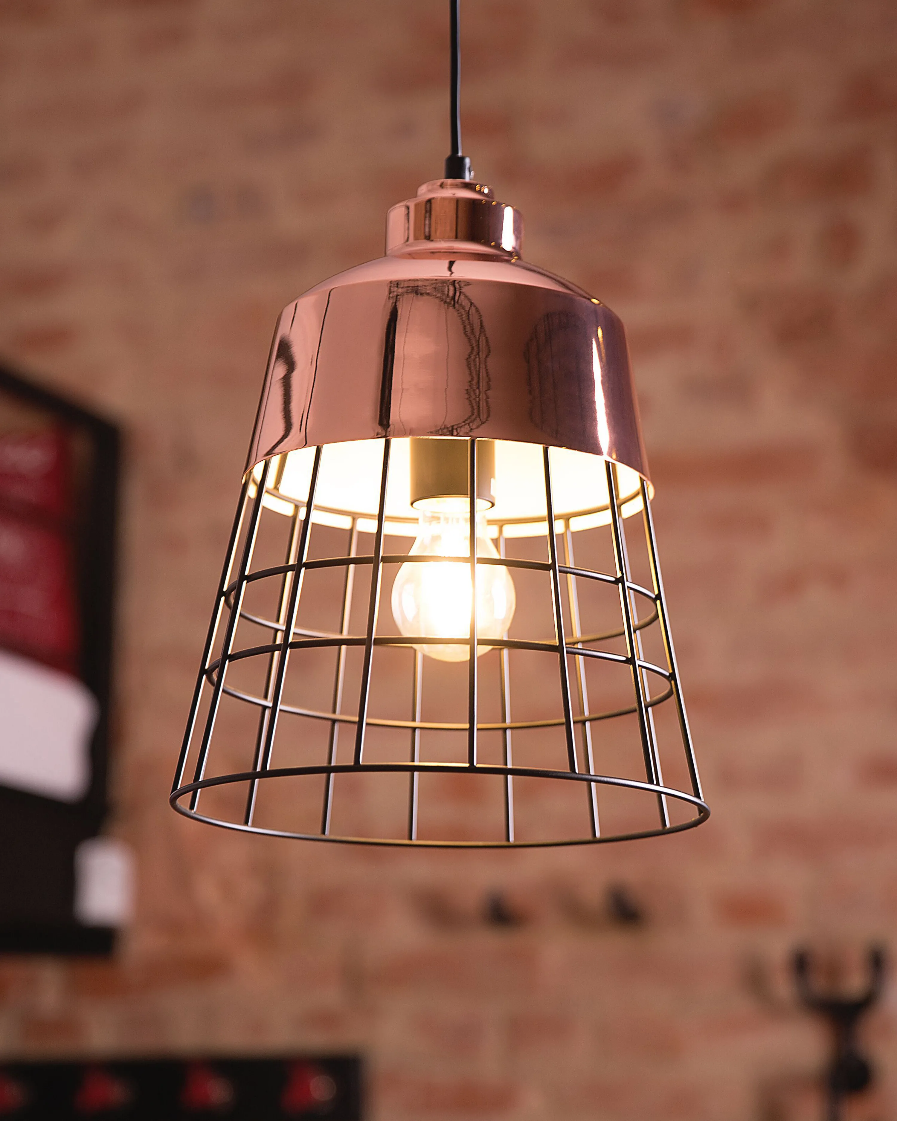 Hanglamp MONTE Metaal Koper