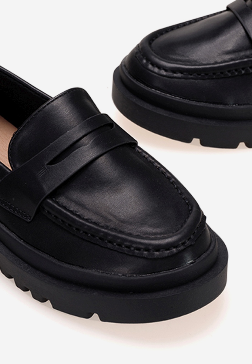 Mocassins enfants noirs Newark A