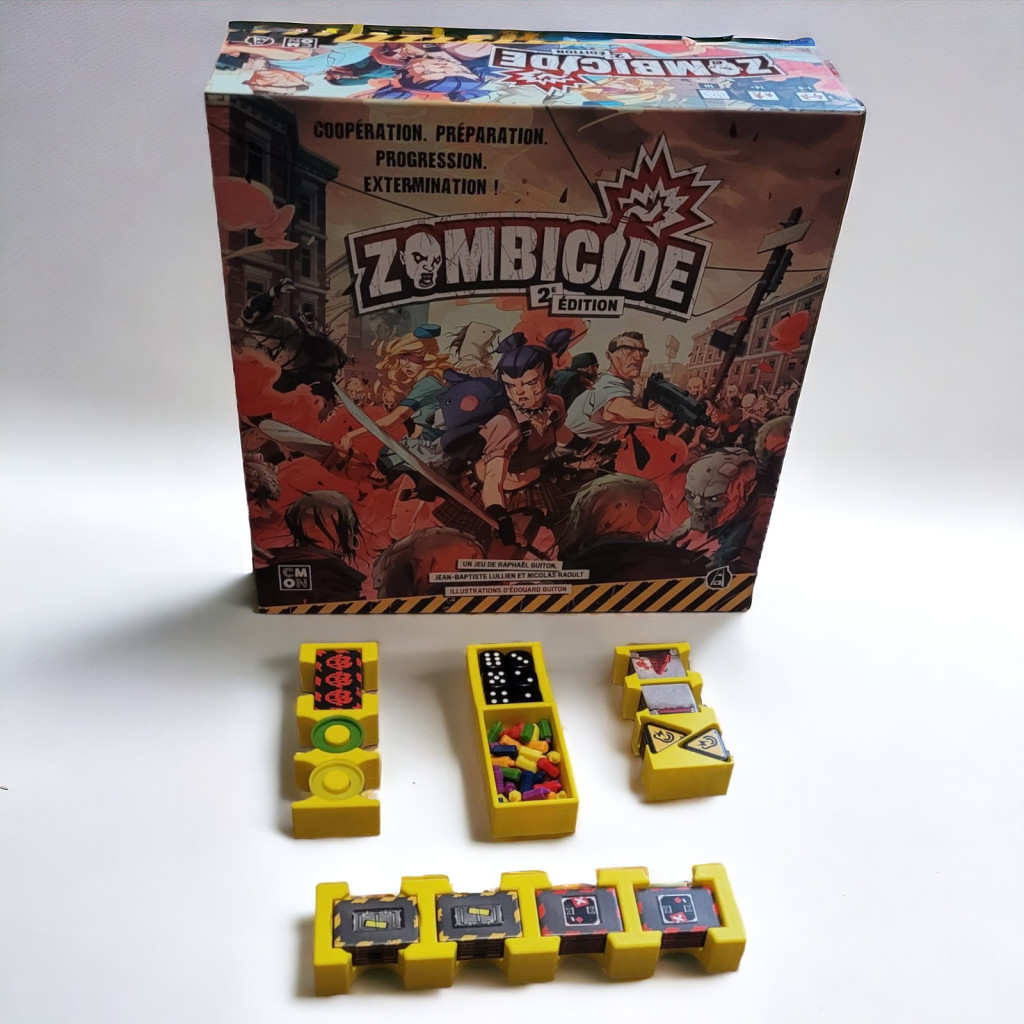Zombicide 2ème édition - Rangement insert jaune compatible