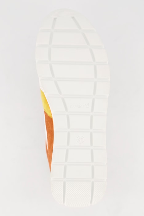 Caprice Leder-Sneaker, Wechselfußbett, Weite H