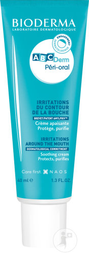 Bioderma ABCDerm Péri-Oral Irritations Du Contour De La Bouche Crème Protectrice Tube 40ml