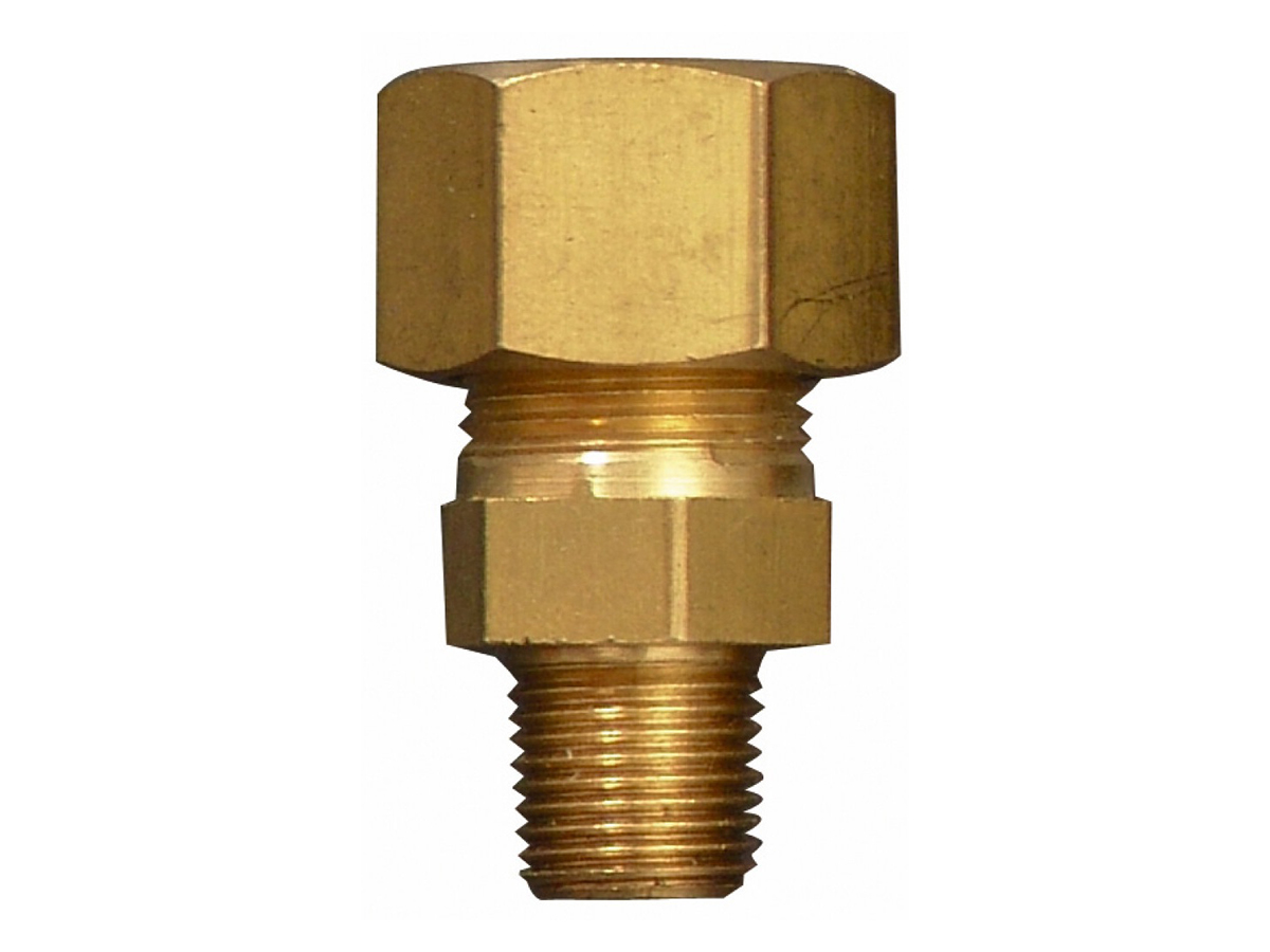 Gimeg recht puntstuk - 3/8 inch buiten x 6/8 mm