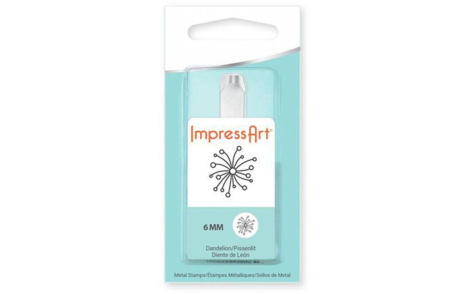 Prägestempel 6 mm LöwenzahnImpress Art Prägestempel