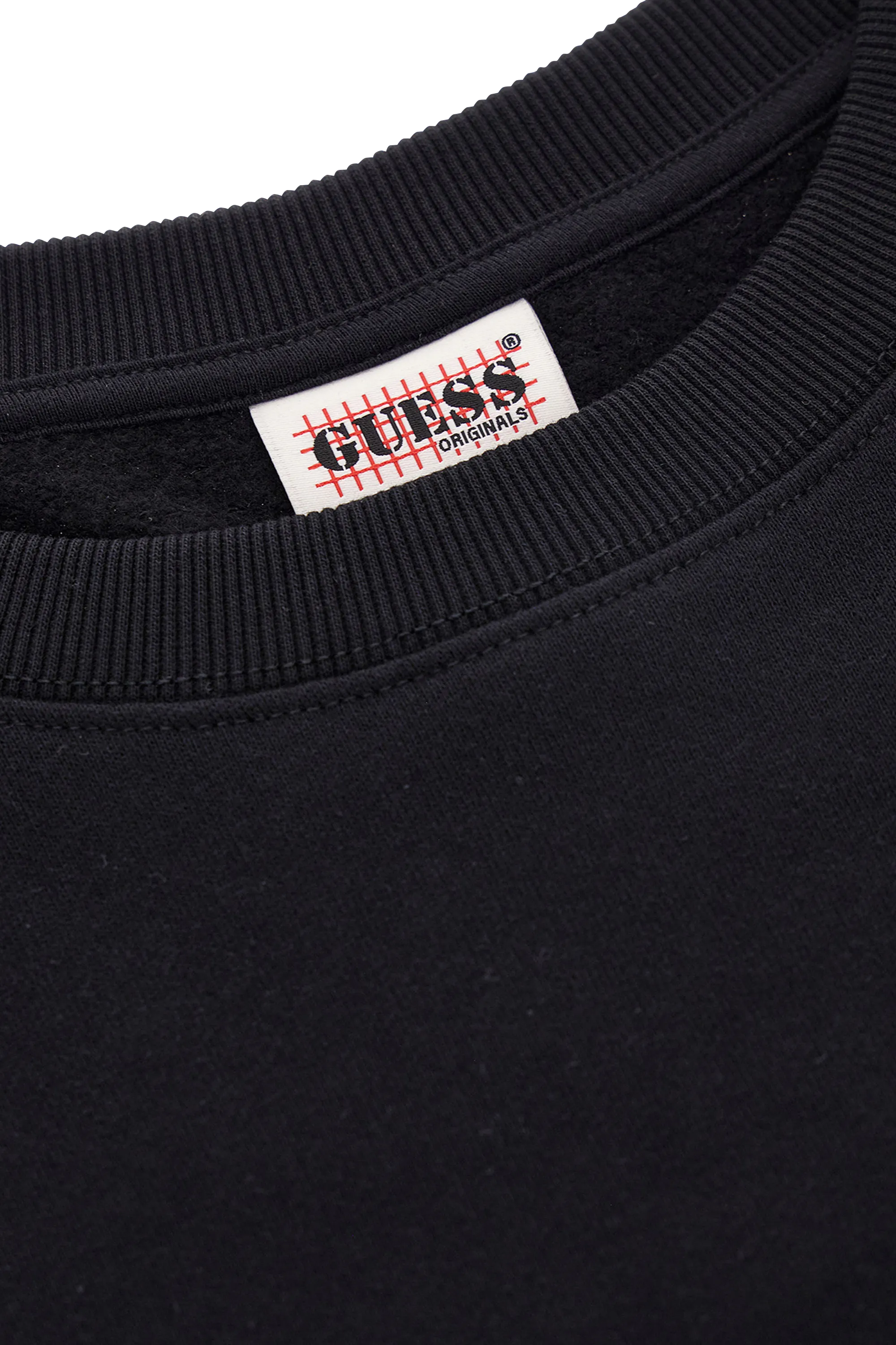 GUESS ORIGINALS Sweatshirt GO MARKET CREW Noir