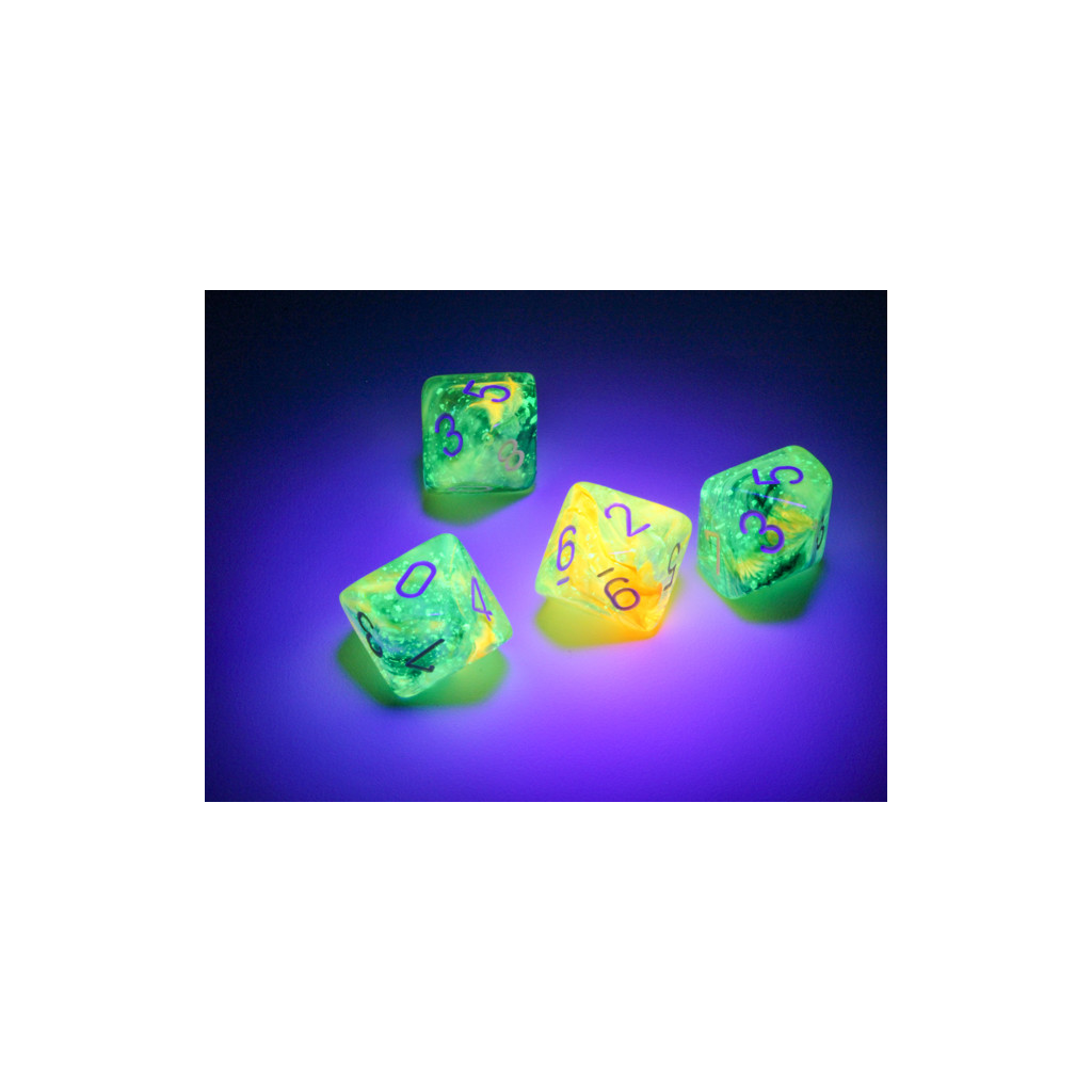 Set de 10 Dés 10 Faces Chessex : Nebula