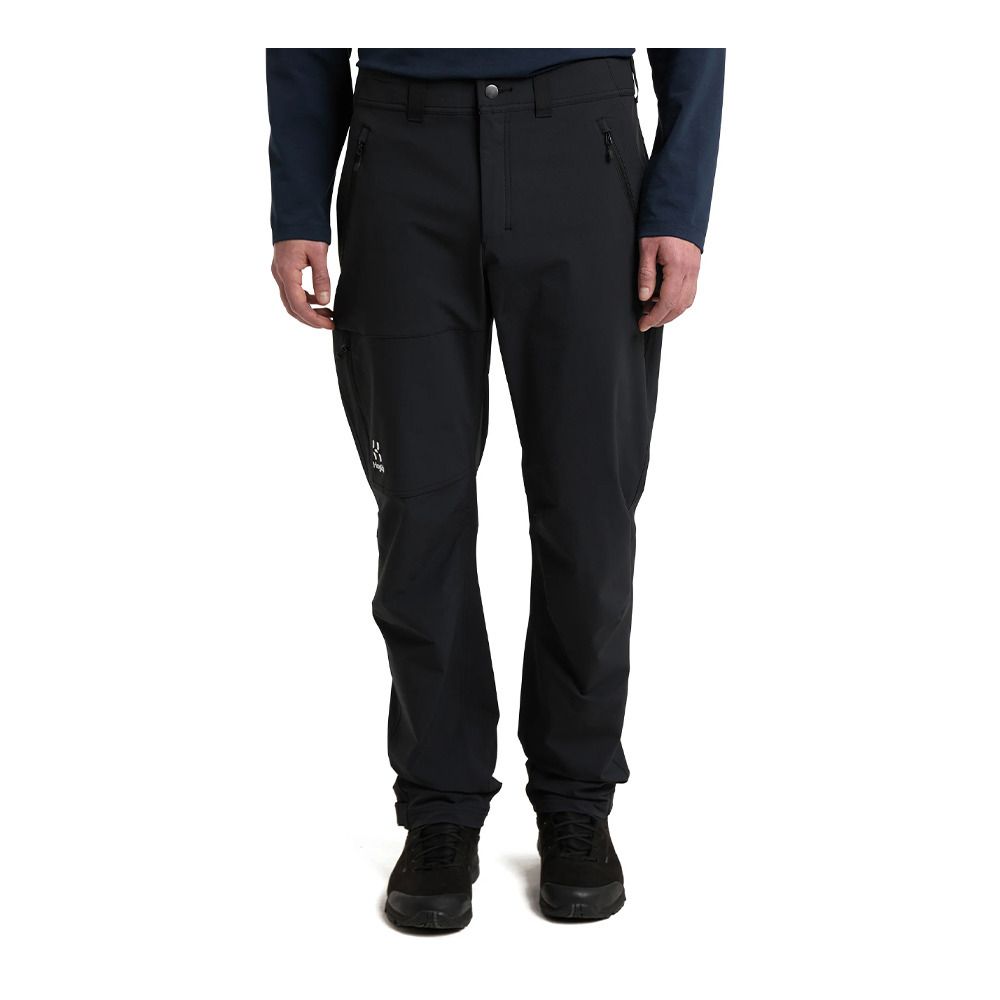 Haglöfs MORÄN SOFTSHELL STANDARD - Pantalon Homme true black