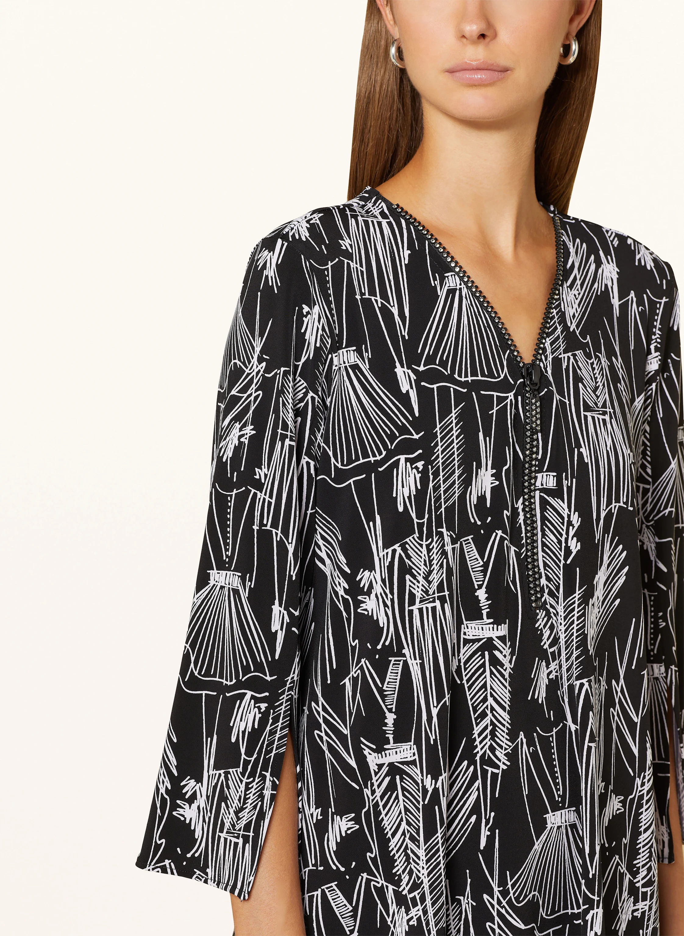 Joseph Ribkoff Blusenshirt mit 3/4-Arm und Schmucksteinen