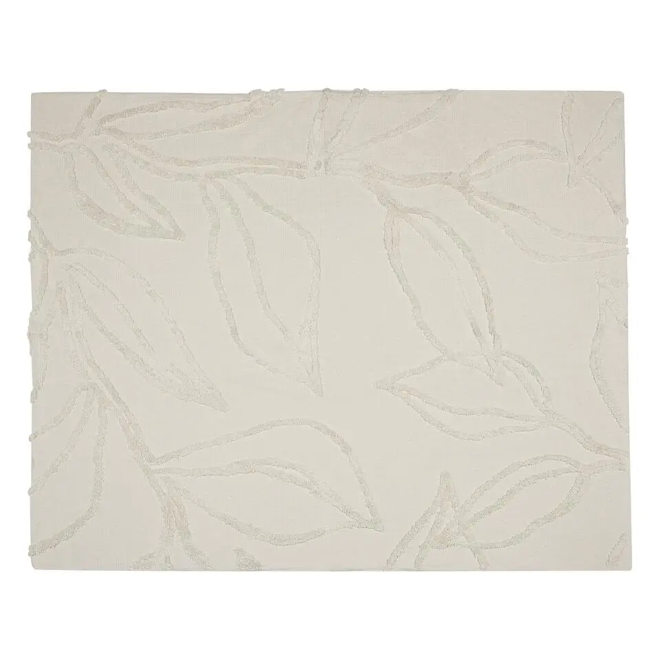 ACACIA - Plaid - Beige - 130 x 160 cm - Katoen