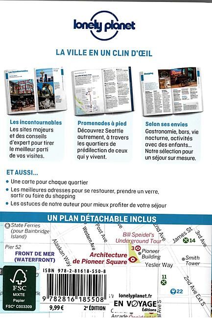 LONELY PLANET - SEATTLE EN QUELQUES JOURS