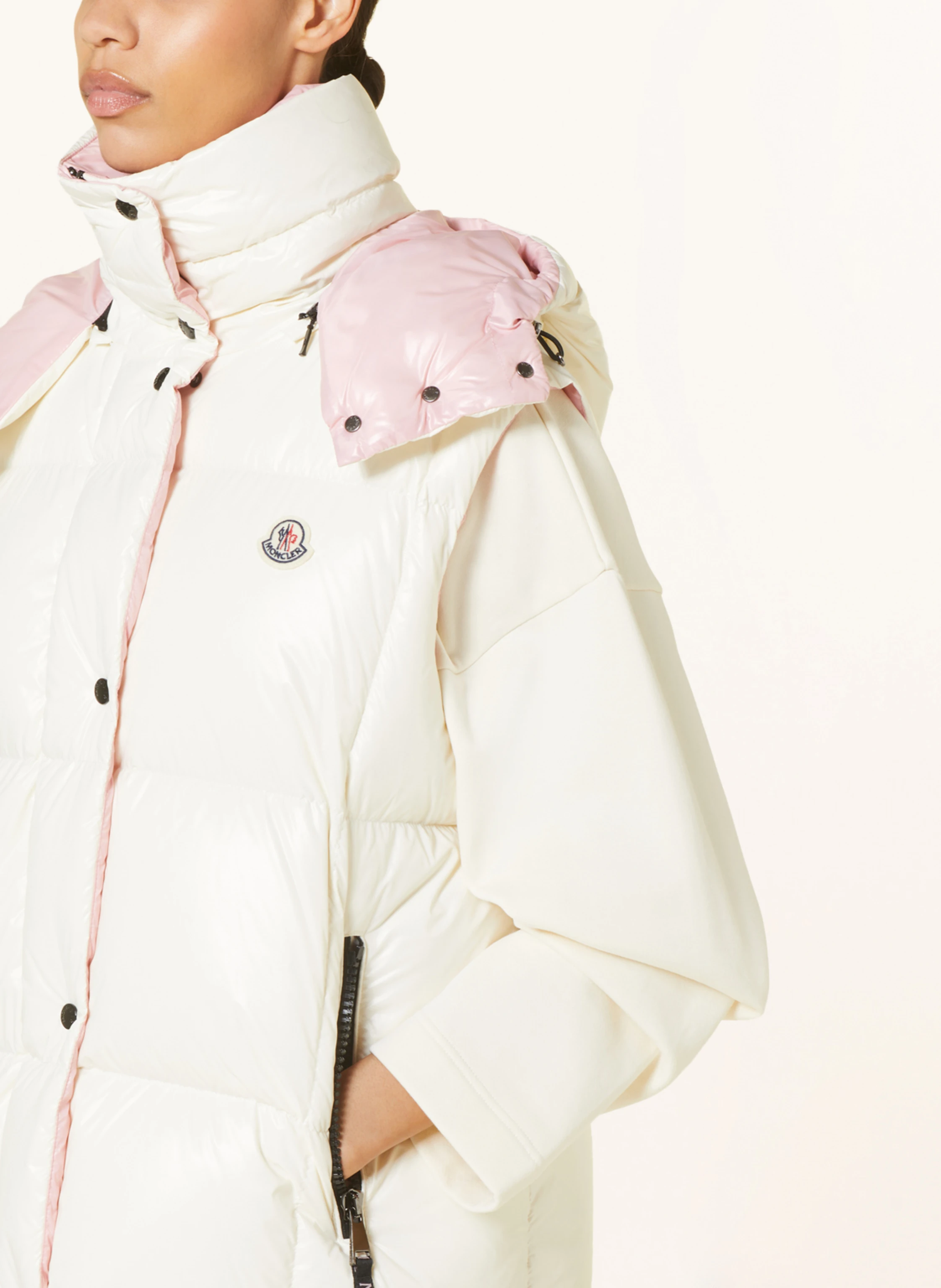 MONCLER Daunenweste LUZULE mit abnehmbarer Kapuze