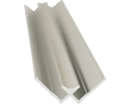 Achterpaneel hoekprofiel voor Decodesign interieur chroom lengte 255 cm