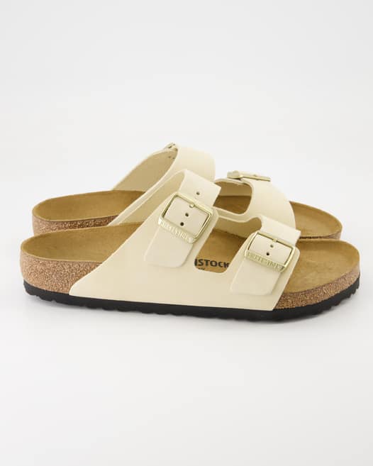 Birkenstock Arizona Pantoletten in Beige