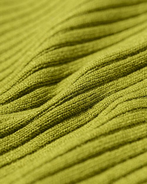 gilet côtelé pour femmes vert