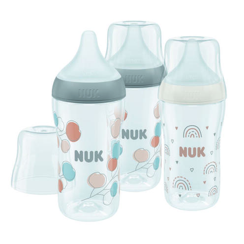 Lot de 3 biberons Perfect Match PP 260mL - NUK