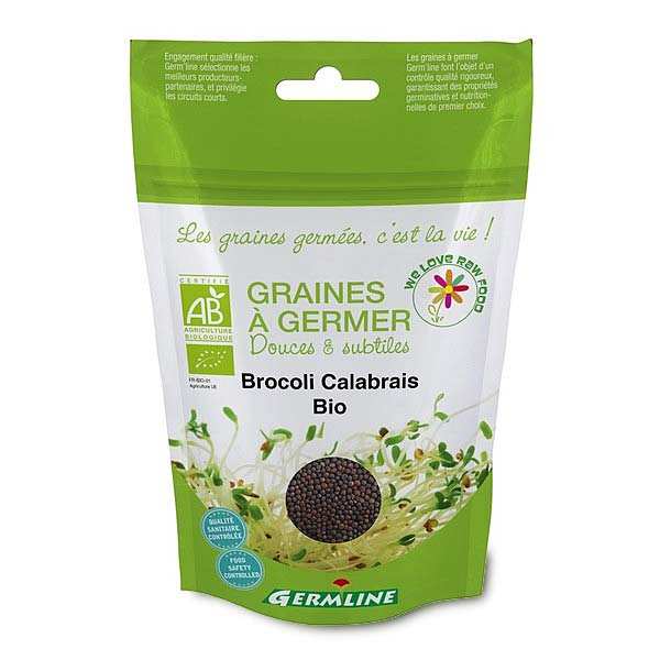 Brocoli calabrais bio - Graines à germer