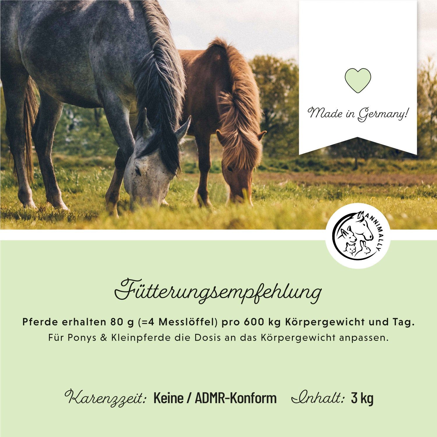 Annimally Mineralfutter Pellets Sport & Leistung