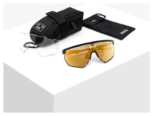 Lunettes SCICON Aerowing Noir / Bronze Miroir