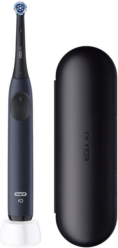 Oral-B - iO2 - Elektrische Tandenborstel - Dark Blue - Inclusief 1 Opzetborstel en Reisetui