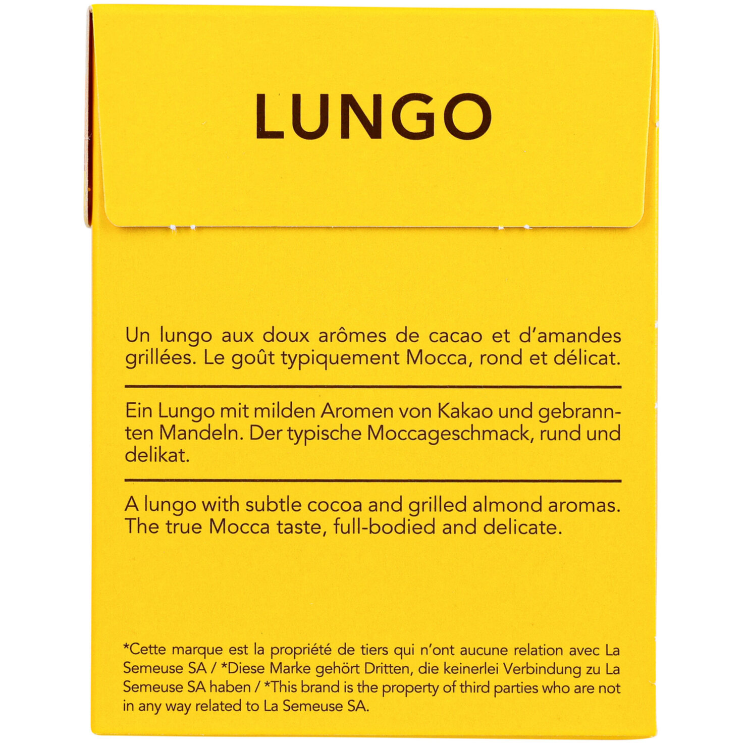 La Semeuse Lungo - kompatibel System Nespresso® 33 Kapseln