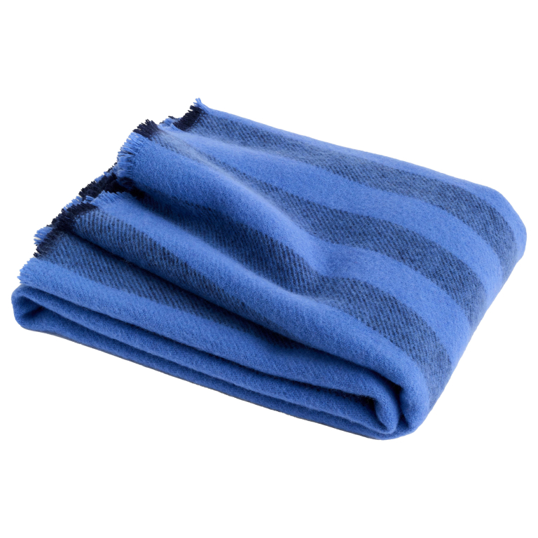 Hay Duo plaid 180x130 Sky Blue