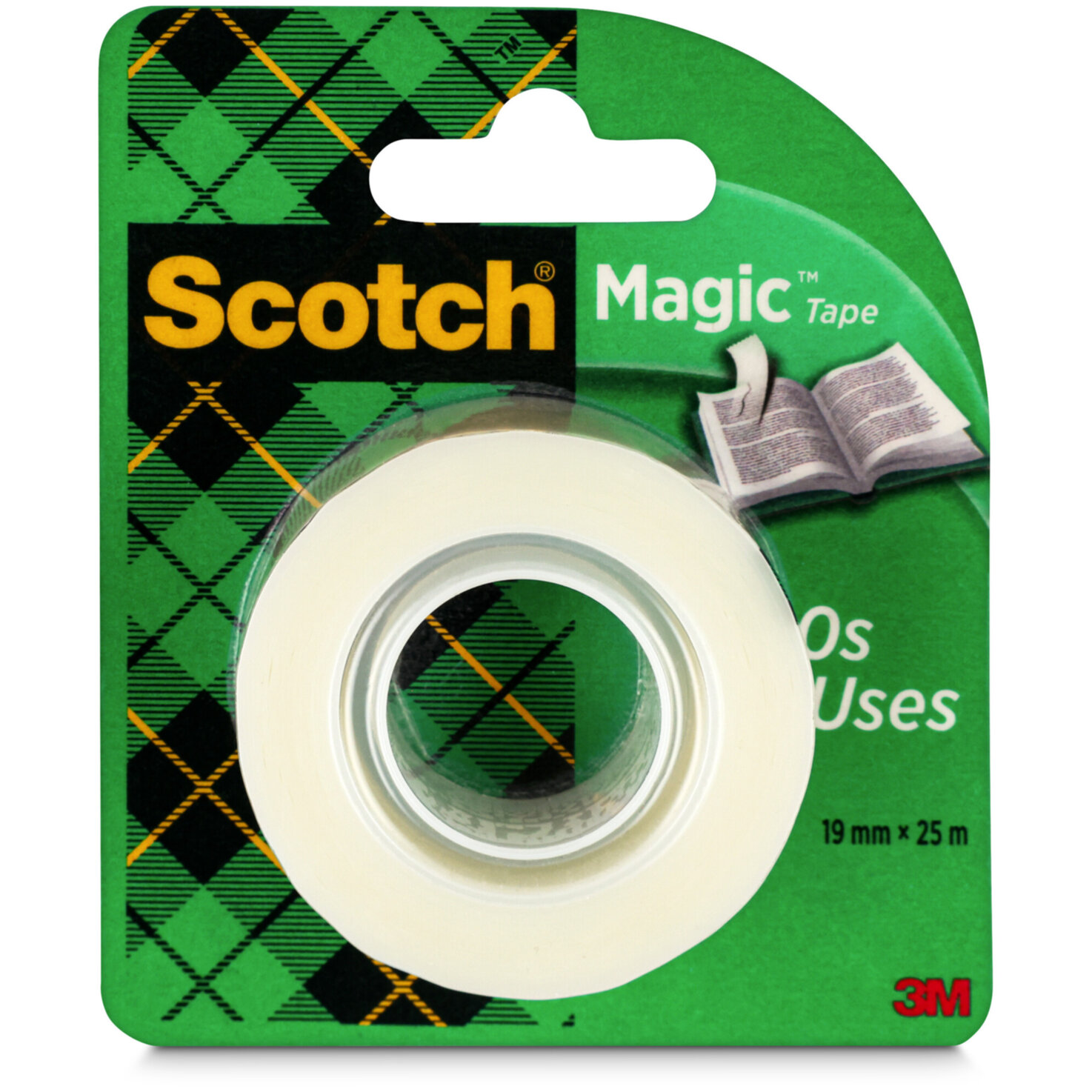 Scotch Magic 8-1925R Klebeband Ersatzrolle 19 mm x 25 m