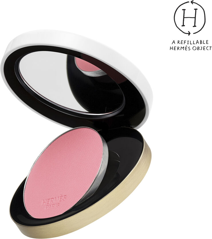 HERMÈS Rose Hermès, silky blush powder refill, Rose Tan