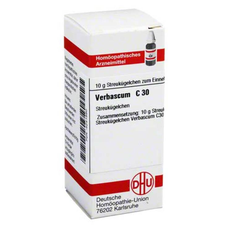 DHU Verbascum C 30 Globuli, 10 g