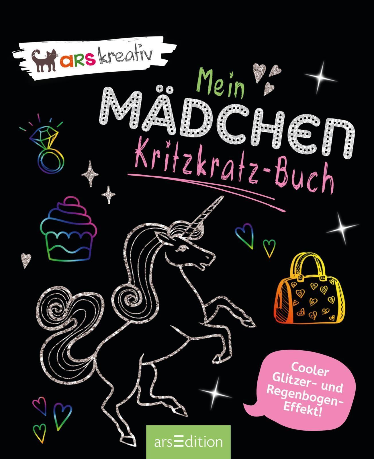 Mein Mädchen-Kritzkratz-Buch