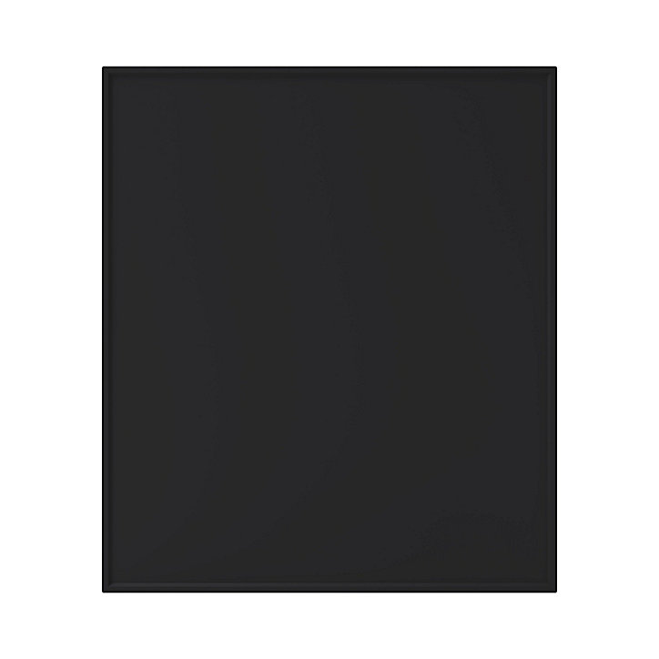 Porte de meuble de cuisine Pasilla noir mat l. 45 cm x H. 60 cm GoodHome