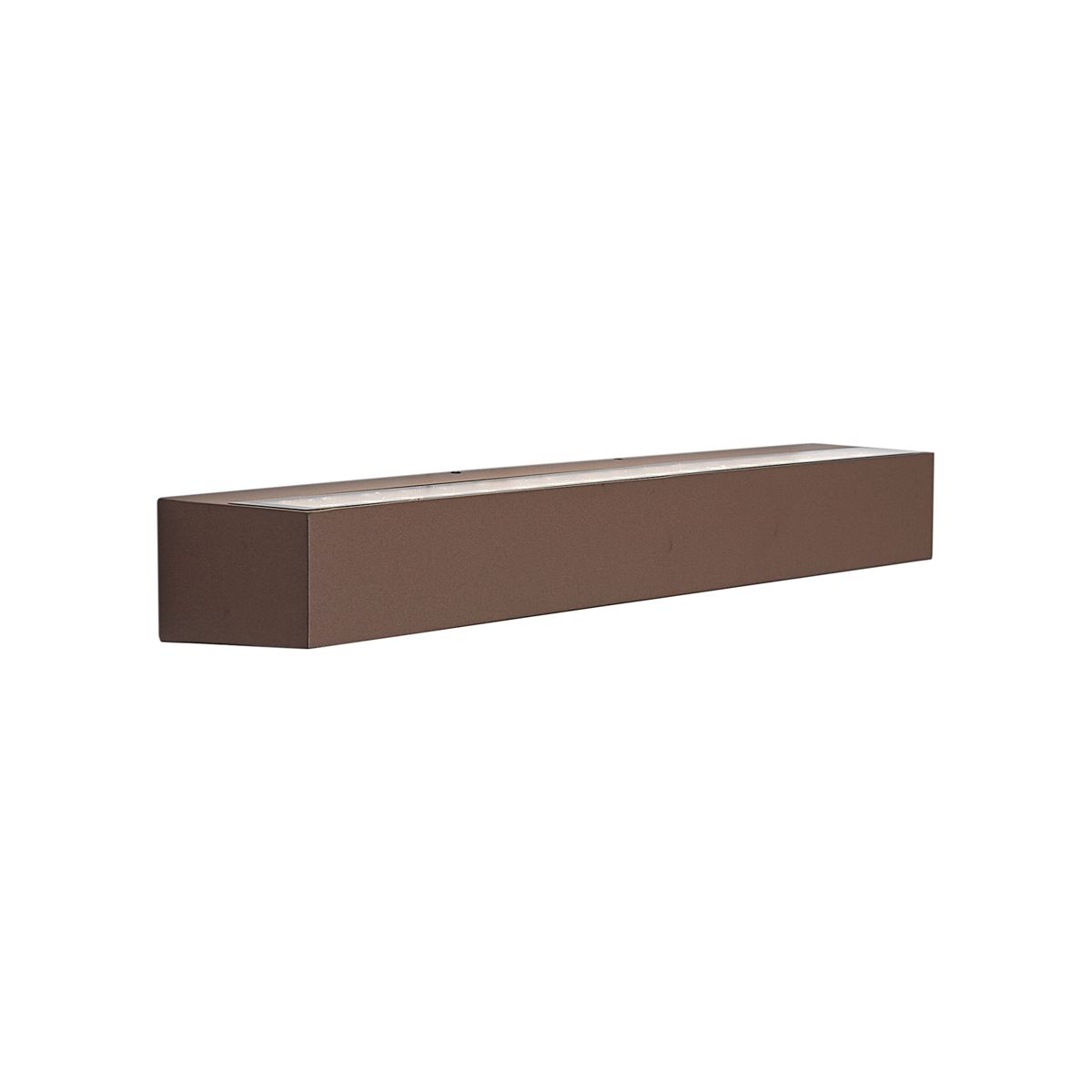 Industriële buiten wandlamp roestbruin 55cm incl. LED IP65 - Hannah