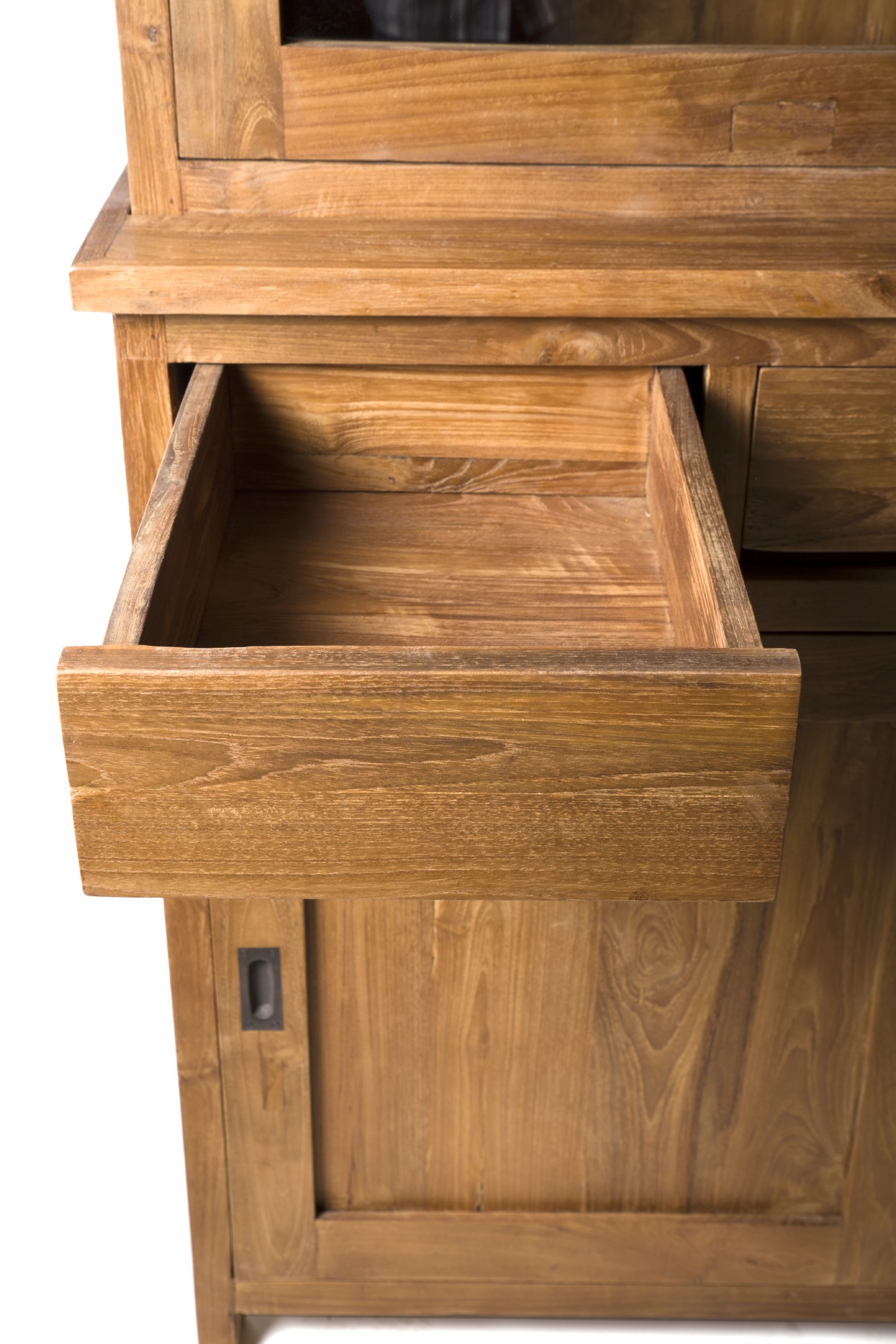 Schrank, Teakholz, B 120 cm, H 220 cm, L 50 cm von fischer's lagerhaus