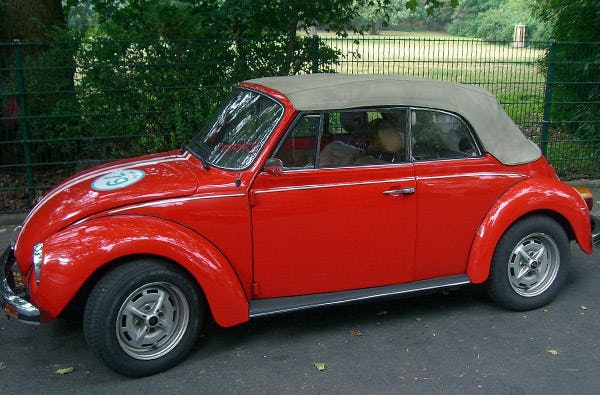 VW Käfer Oldtimer fahren in Berlin als Geschenk