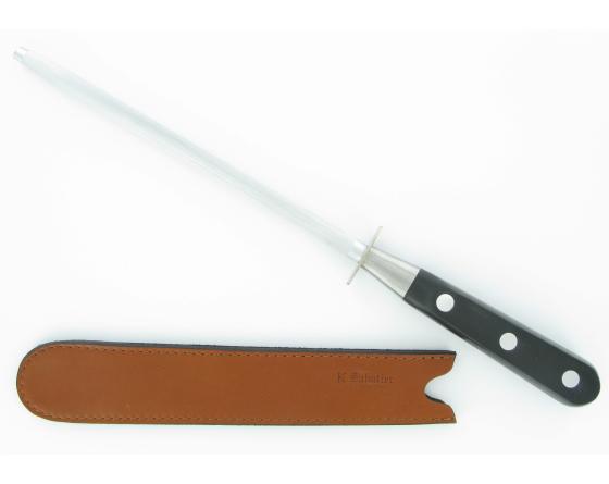 Fusil Rond 20 cm - Embase Forgée - 1834 Couteaux de cuisine professionnel