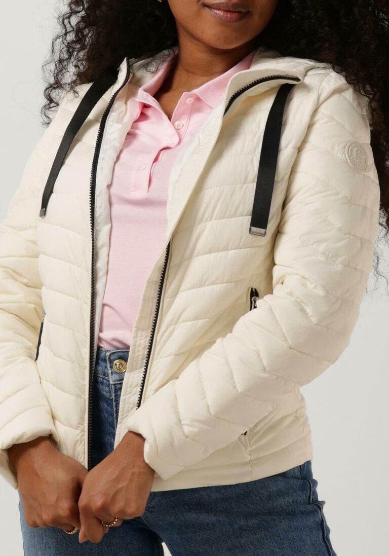 GIACOMO THE JACKET ecru giacomo the jacket gewatteerde jas 6504610