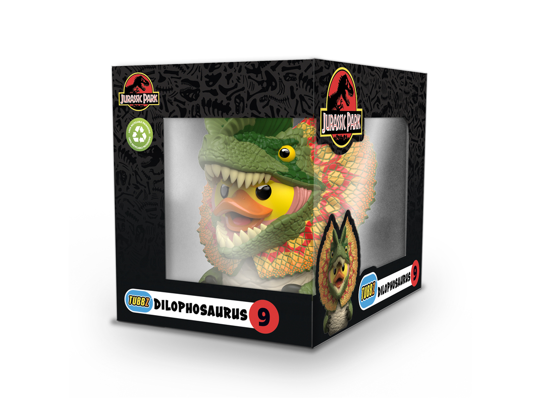 PATO TUBBZ JURASSIC PARK DILOPHOSAURUS BOXED