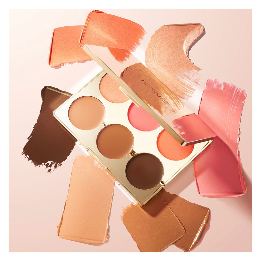 Iconic London Multi-Use Cream Blush Bronze and Highlighter 6x3,2g