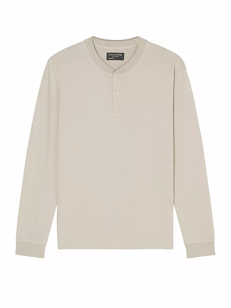 MARC O'POLO Langarmshirt grau