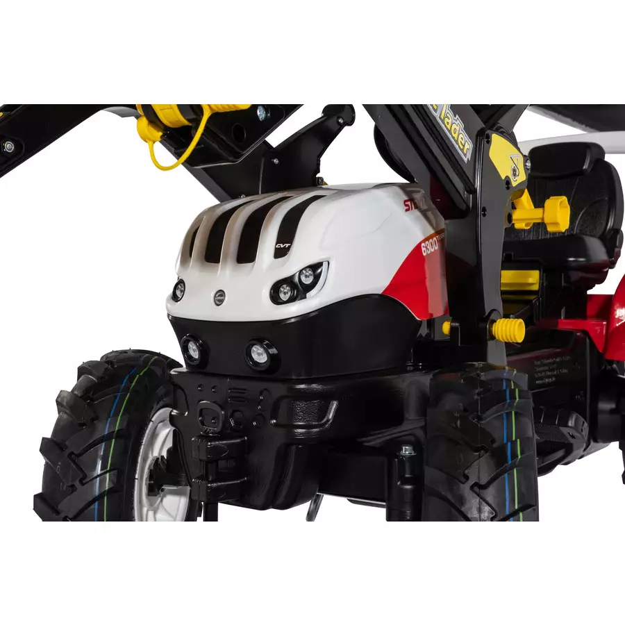 rolly®toys Kindertraktor rollyFarmtrac Premium II Steyr - rollyTrac Lader, rollyAir Tyres
