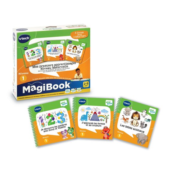 Magibook Mes premiers apprentissages - Niveau maternelle